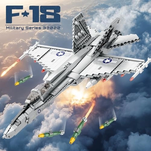 F-18 Fighter Jet - 1387 pcs for ages 14+
