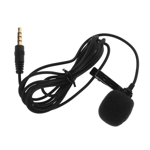 Professional Podcast Omnidirectional Condenser Lavalier Mic Wireless Microphone