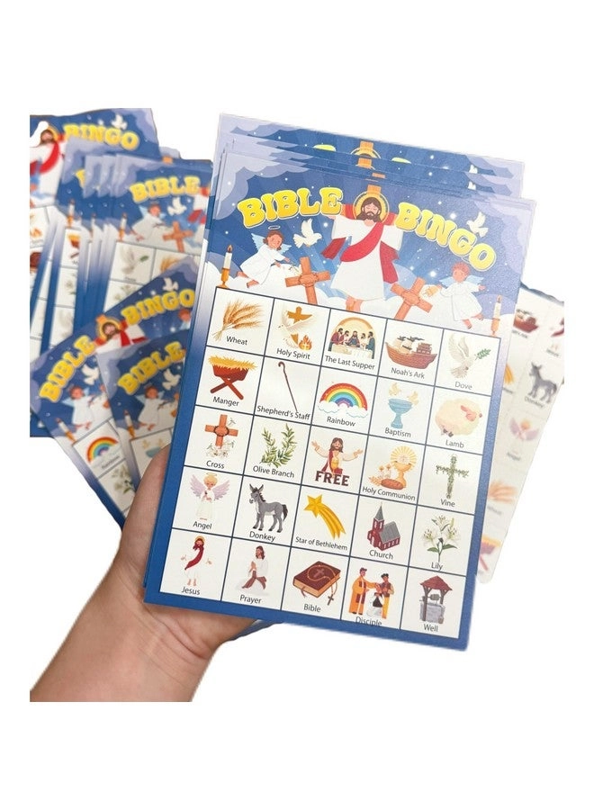 Bible Bingo Game - 24 Players for Adults