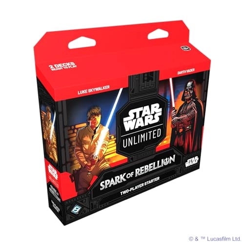Star Wars: Unlimited Spark of Rebellion Starter Set - 2 PLAYERS English Edition