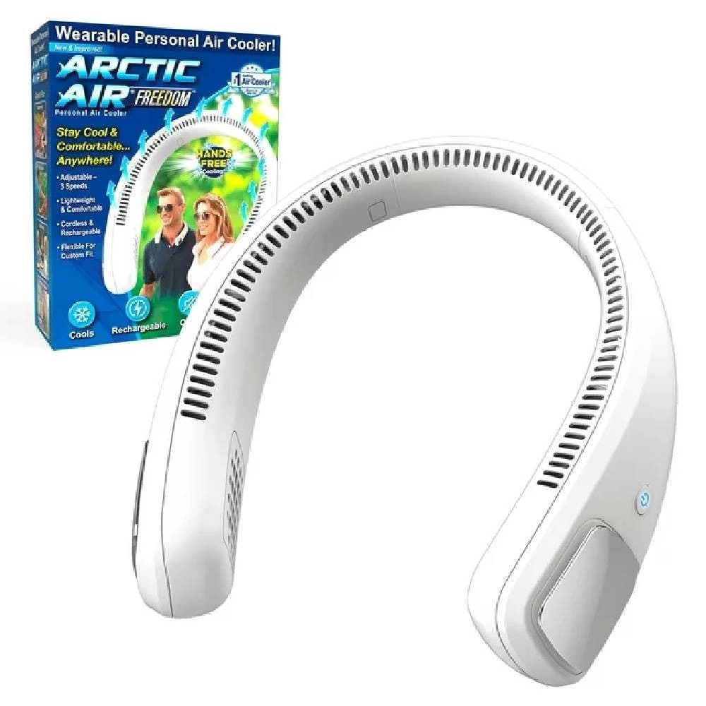 Arctic Air Portable Neck Fan - Wearable Bladeless 3 Speeds