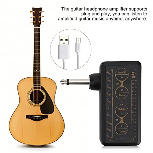 Guitar Headphone Amplifier - Chargeable Plug and Play