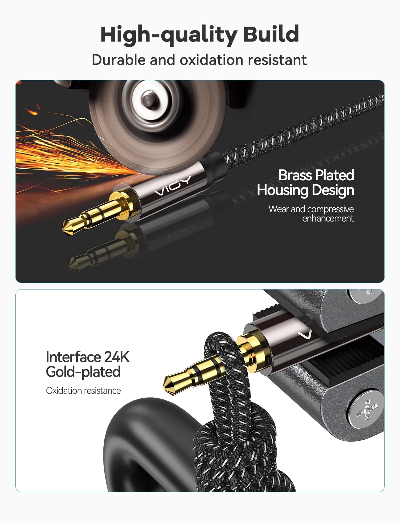 Long Aux Cable 4.572m