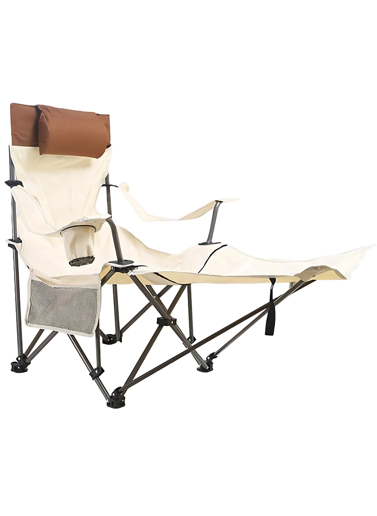auto family Deluxe Reclining Camping Chair