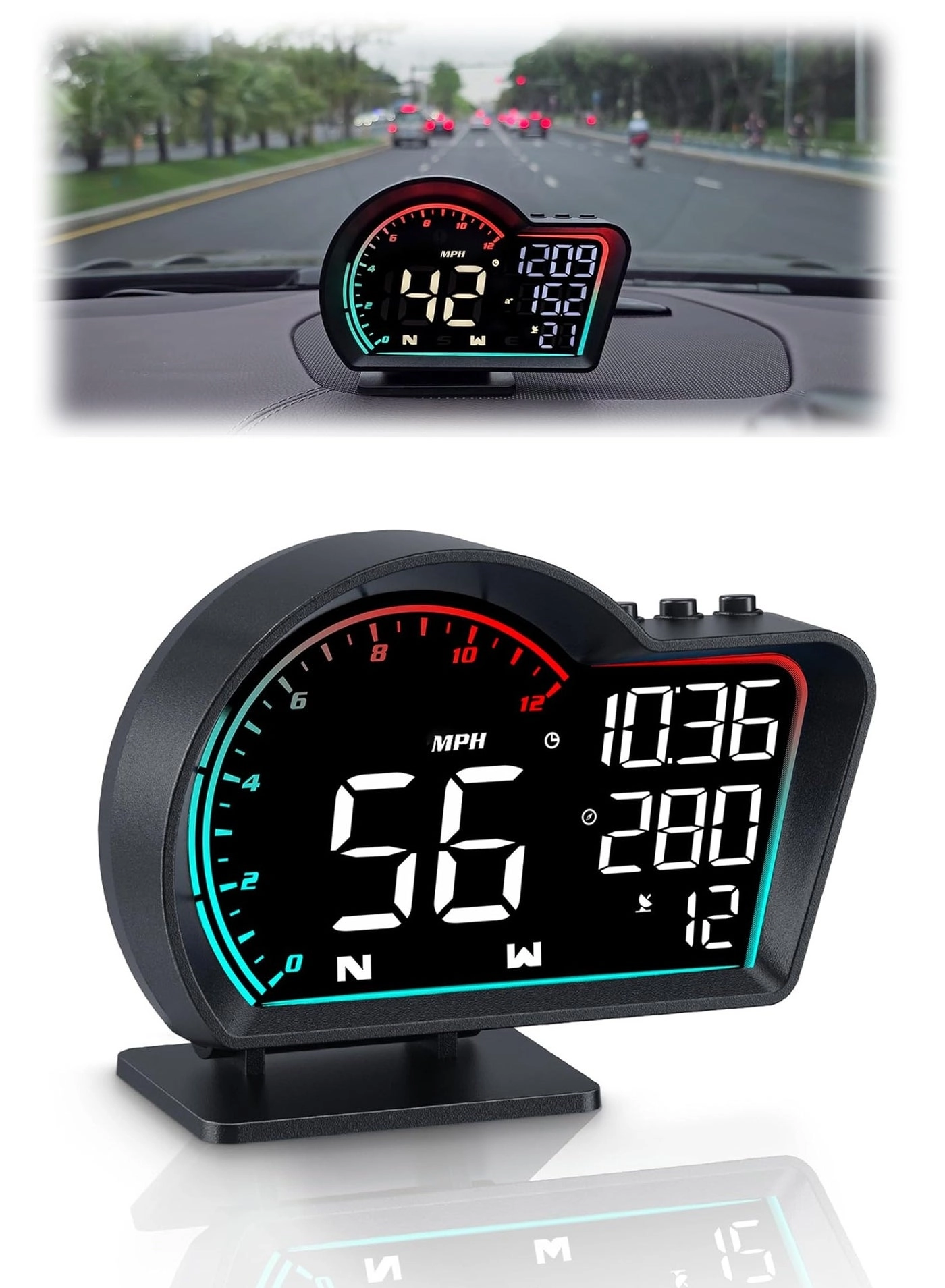 HUD Digital Speedometer