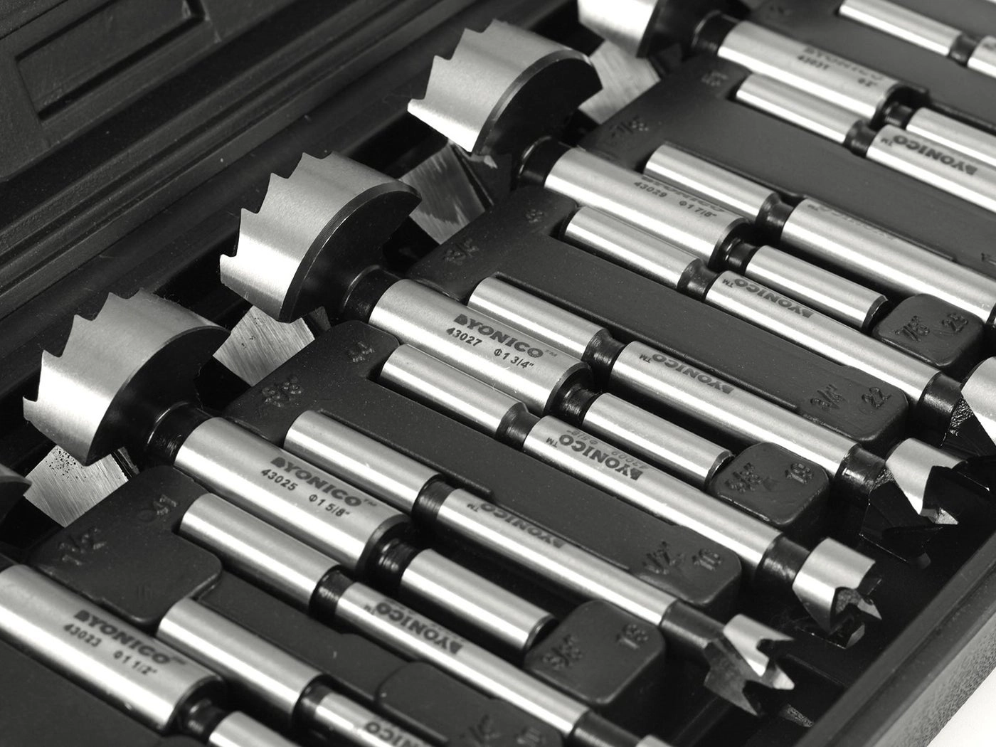 41160S Forstner Drill Bit - 16 Piece 3/8-Inch Shank