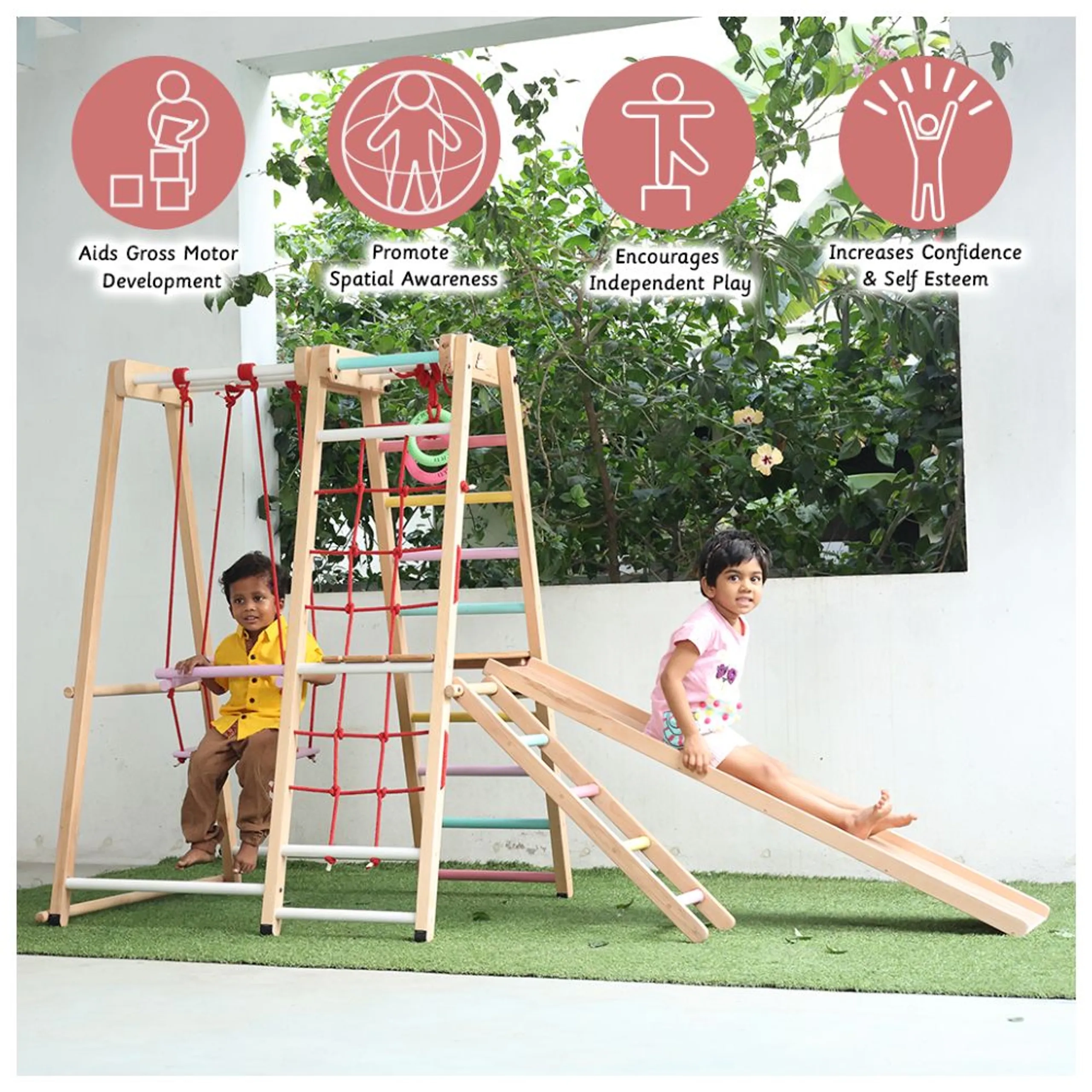 Ultimate Jungle Gym - 6-in-1 90kg