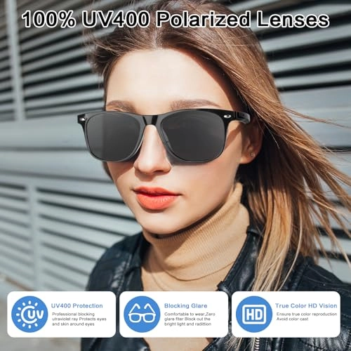 AI Translation Smart Sunglasses - 164+ Language 50H Battery