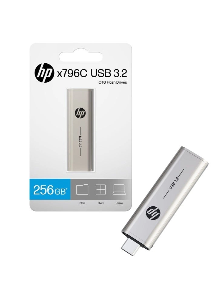 HP 796C - USB 3.2 USB-A/USB-C 256GB