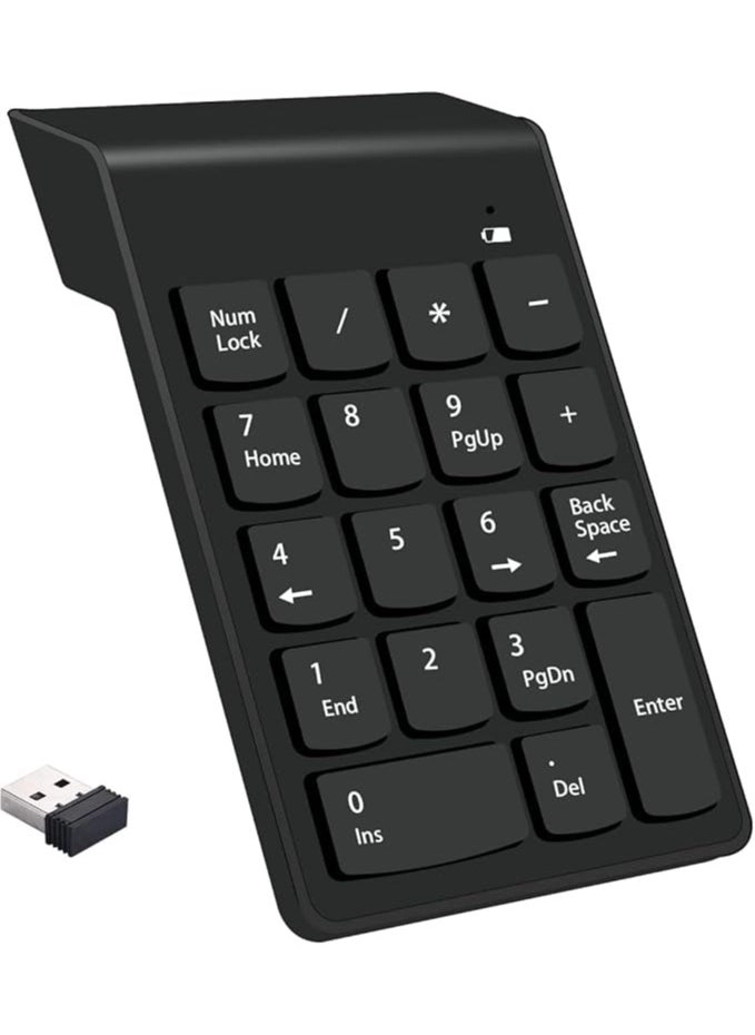 Numeric Keypad - Wireless 2.4GHz 18 keys