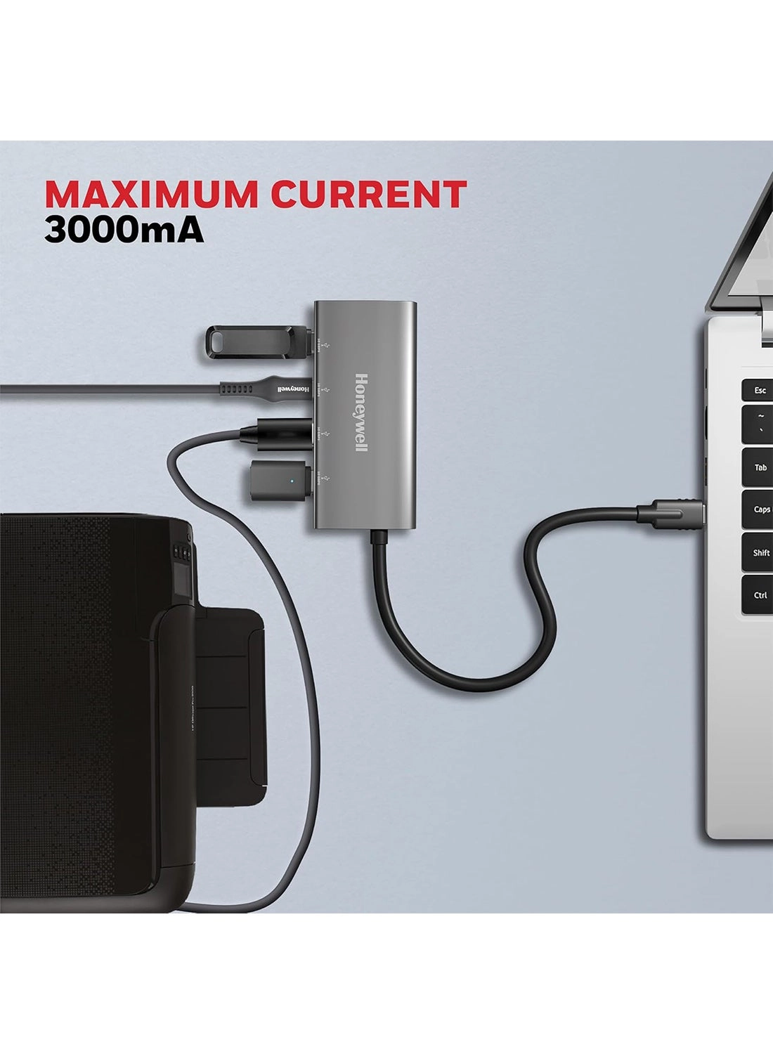 Momentum Type C to 4 Port Type C Hub - 10 Gbps 4 Type C 3.2 Gen2