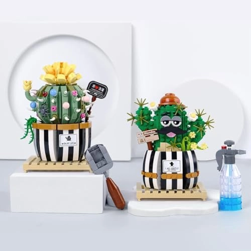 Cactus Building Blocks Construction Kit - 578 pcs