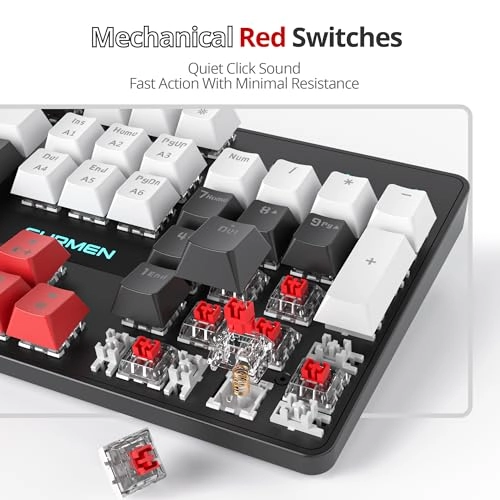 104 Keys Mechanical Gaming Keyboard - EN Wired