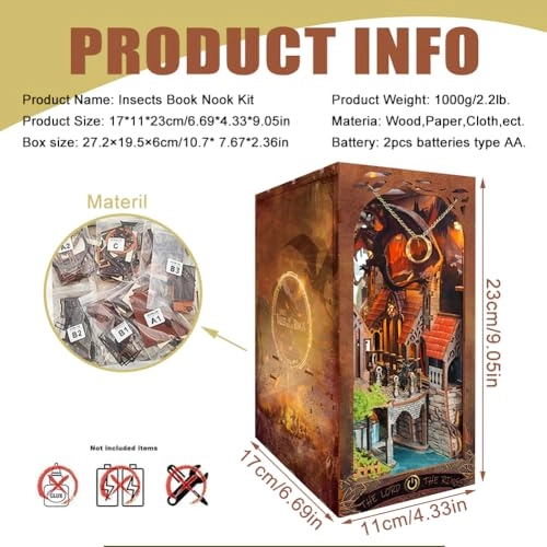 Magic House - 3D Mini Dollhouse Musical Movement