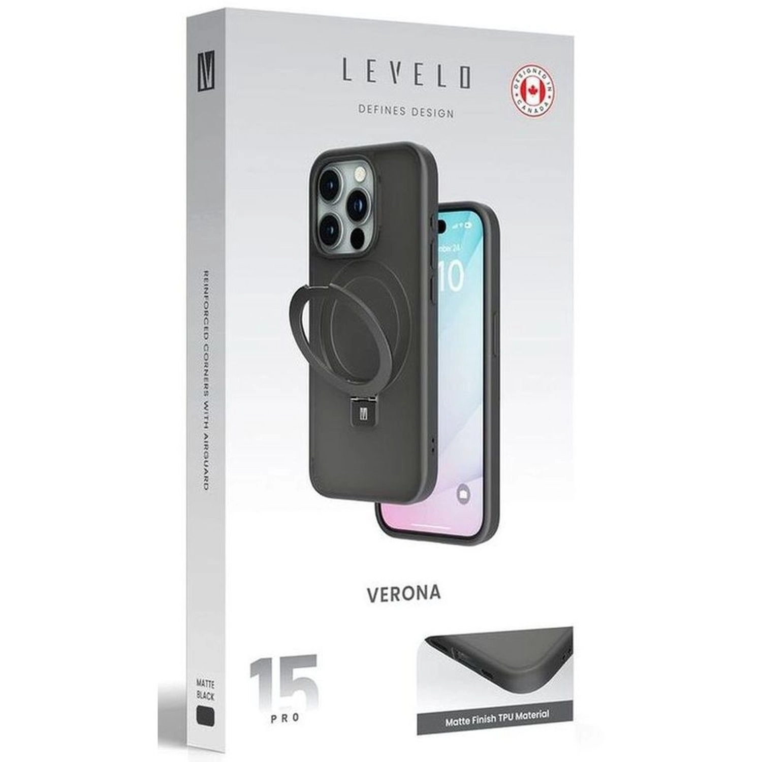 Solo Case - Hybrid Material for iPhone 15 Pro