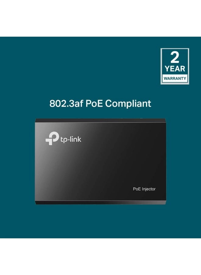 PoE Injector - 1 IEEE 802.3af 150 Mbps