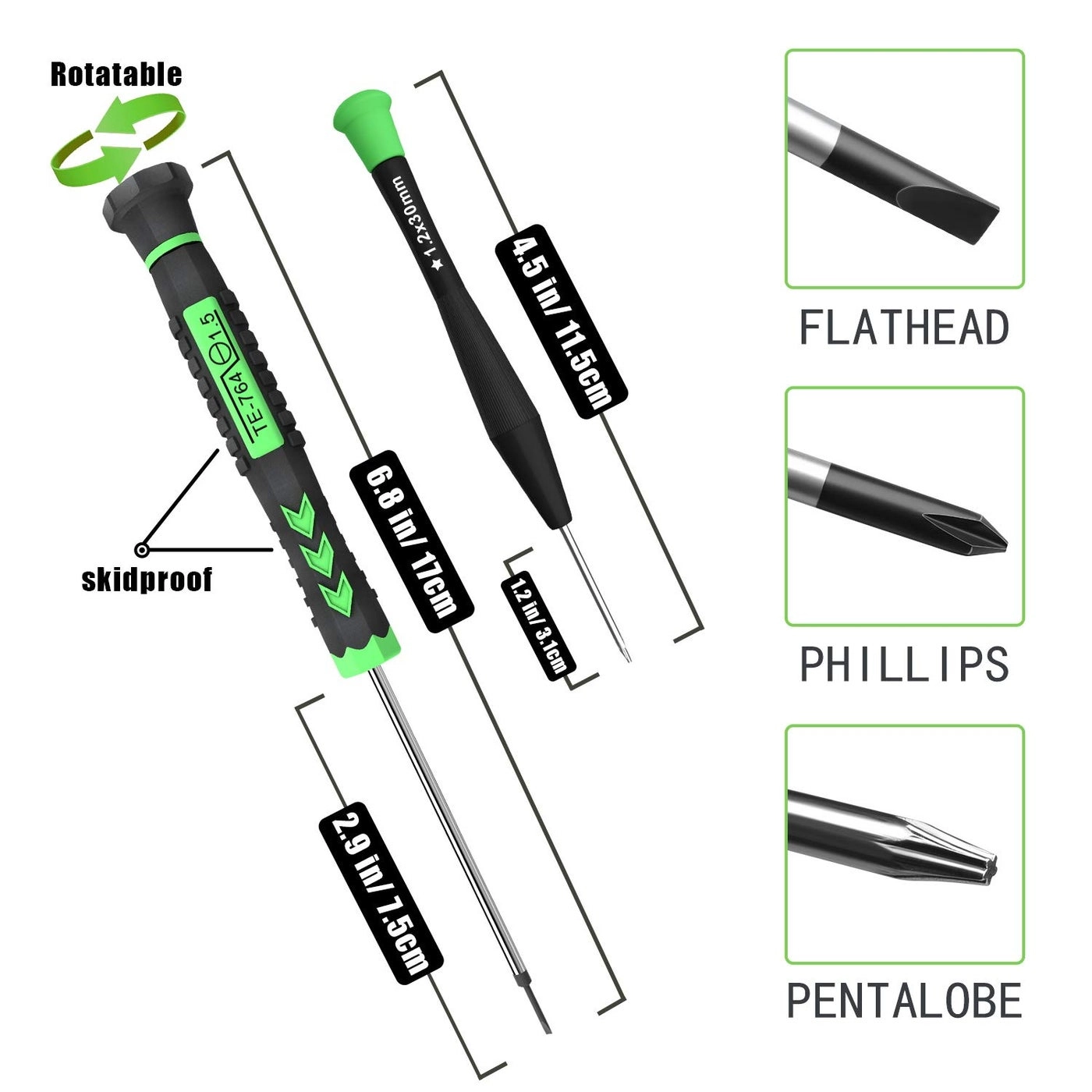 Screwdriver Set - 12 Pcs