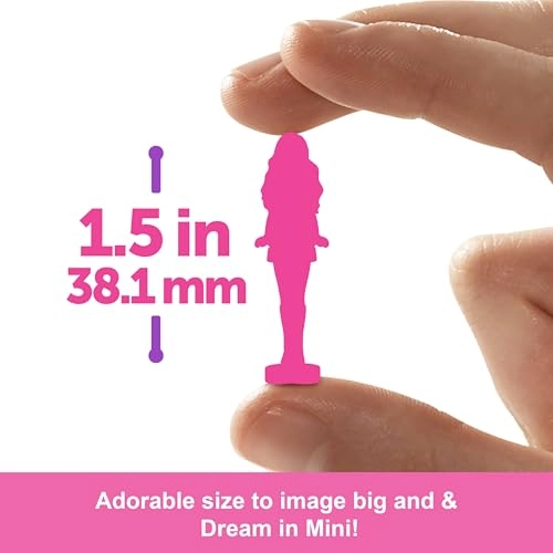 Barbie Mini BarbieLand - 5 Pack Pop Reveal 1.5" Mini Dolls