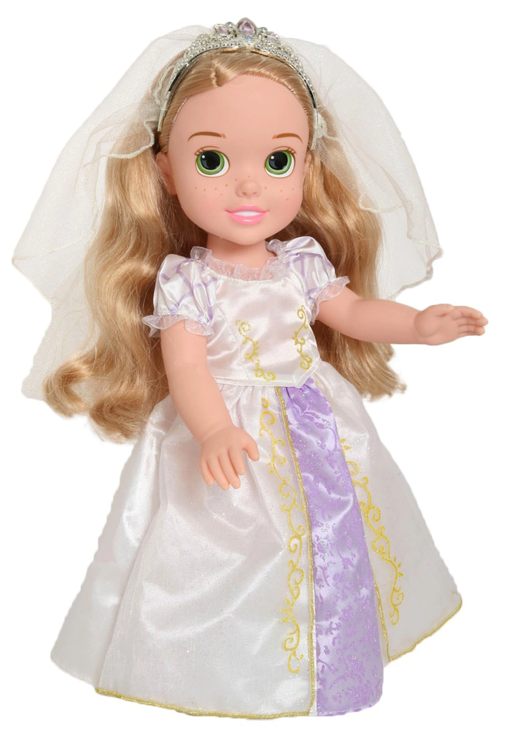 Disney Rapunzel Toddler Doll - 15" Wedding Dress