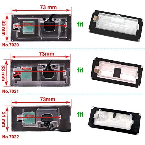 Car Rear View Camera - Night vision 628 x 586 pixels