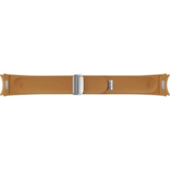 D-Buckle Hybrid Leather Watch Band for Samsung - Small / Medium