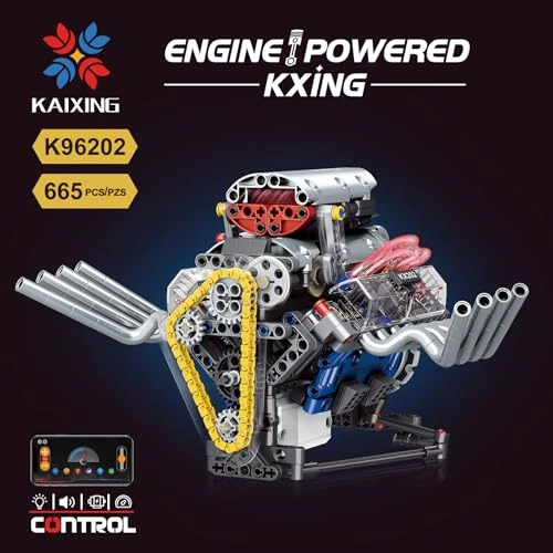 Hell Cat V8 Engine - 665 pcs