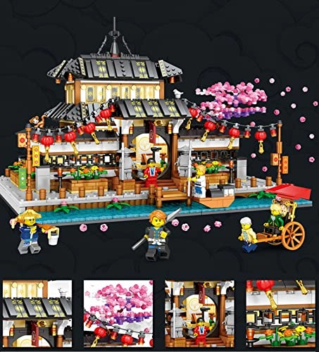 Japanese Martial Arts Hall Building Set - 2288 pcs