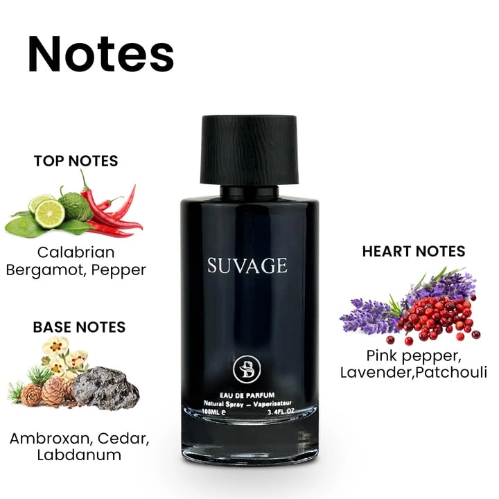 Suvage Eau de Parfum - 3.4 OZ