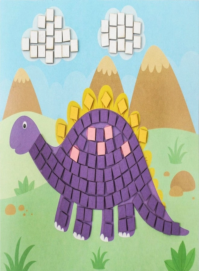 Little Birdie Mosaic Art Decor Peel & Stick - Dinosaur