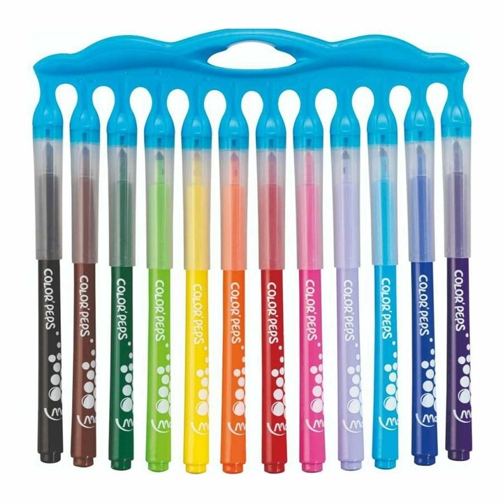 Color Peps Felttip Monster - 12 Colors