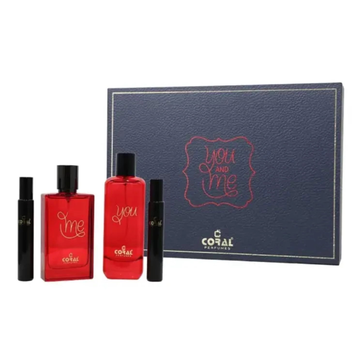 Coral Perfumes Industry LLC You & Me - 100ml + Perfume Oil - 10ml