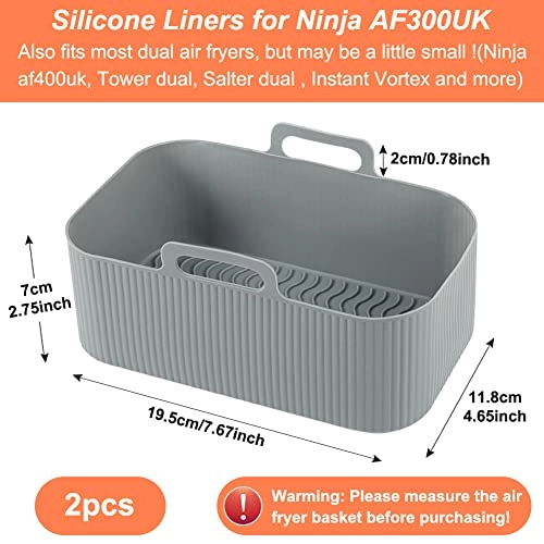 Air Fryer Silicone Liner - Silicone 2PCS