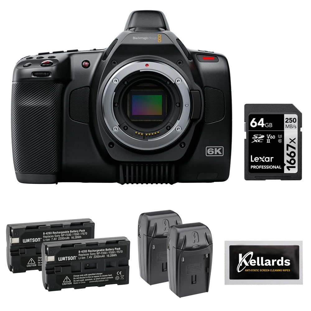 Blackmagic Design 6K G2 Bundle