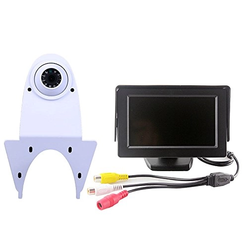 Reversing Camera - 628 x 586 pixels + LCD Car Monitor - 4.3 inch 320 x 240