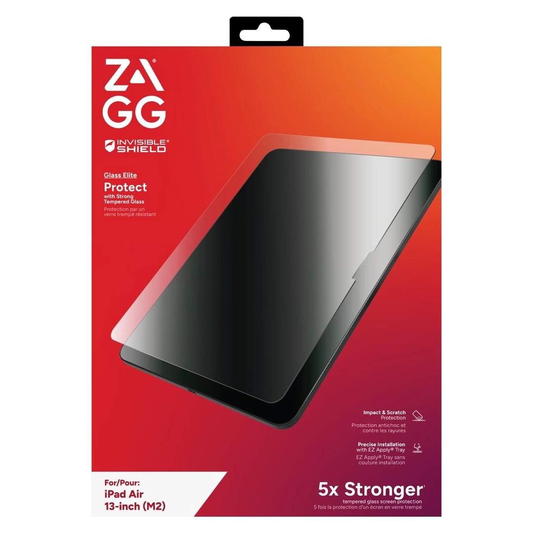 Clear Tempered Glass for iPad Air 13 M2