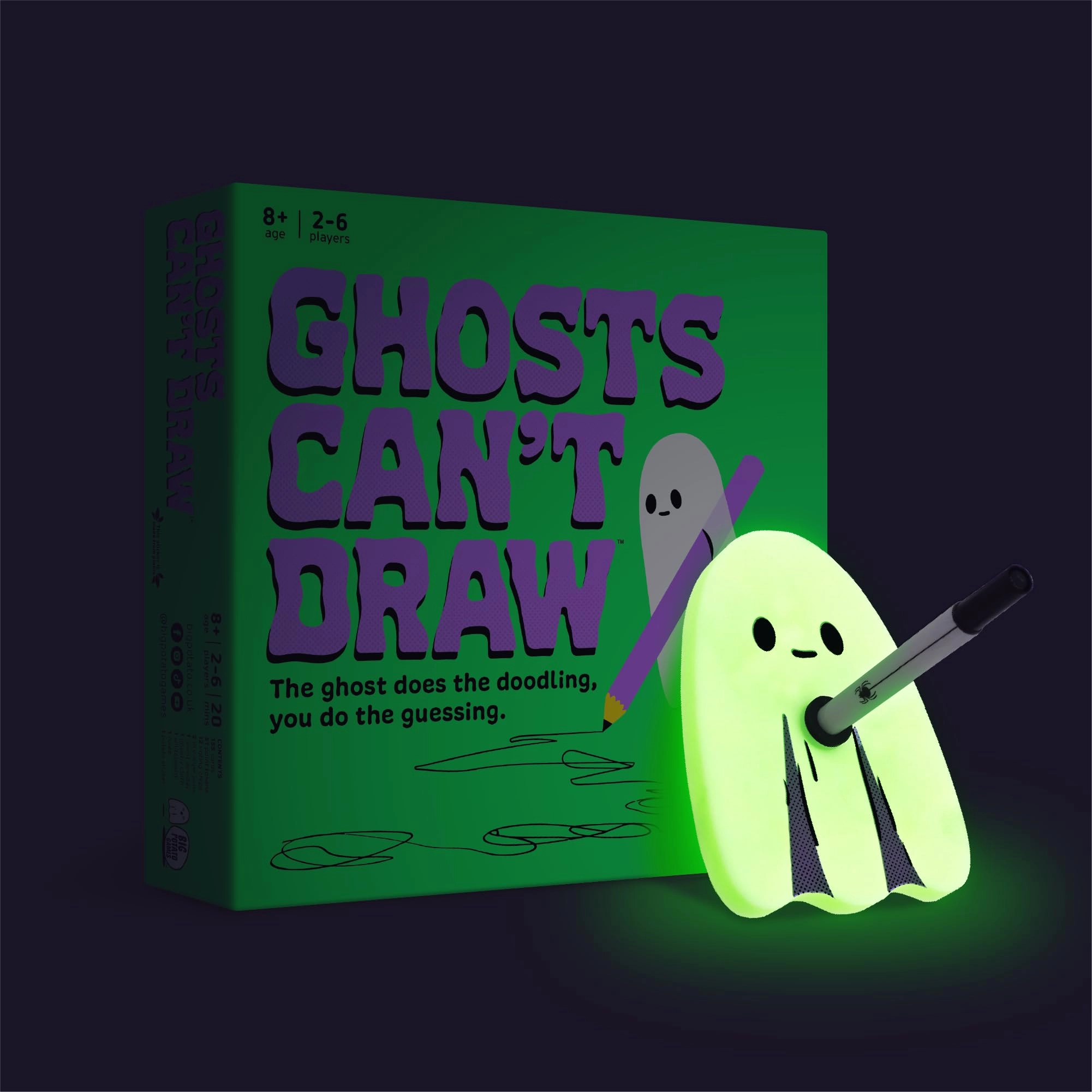 Ghosts Can't Draw