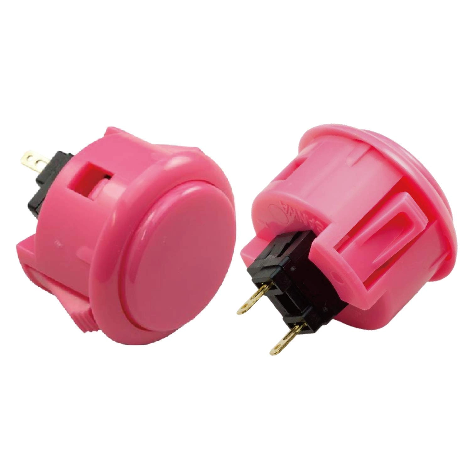 OBSF-30 - Pink 30mm Push Button