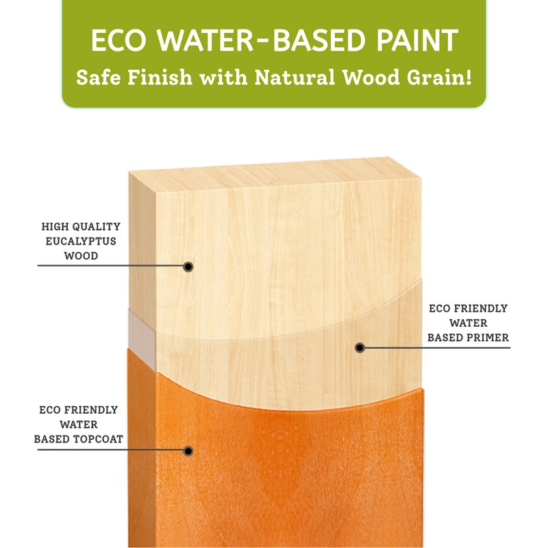 Rainbow Wooden Climber - 4-in-1 With Cushion