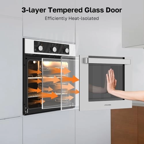 ESMS605 24" Single Wall Oven - Electric