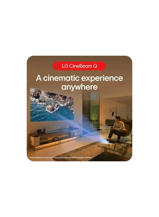 CineBeam Q HU710PB 500 ANSI Lumens