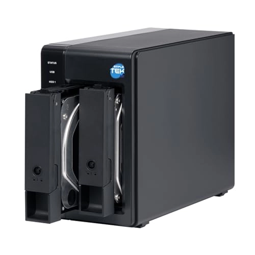 External USB-C 3.2 DAS - 2 SATA 3.5/2.5 bay