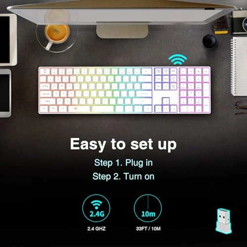 Wireless Backlit Keyboard - Wireless