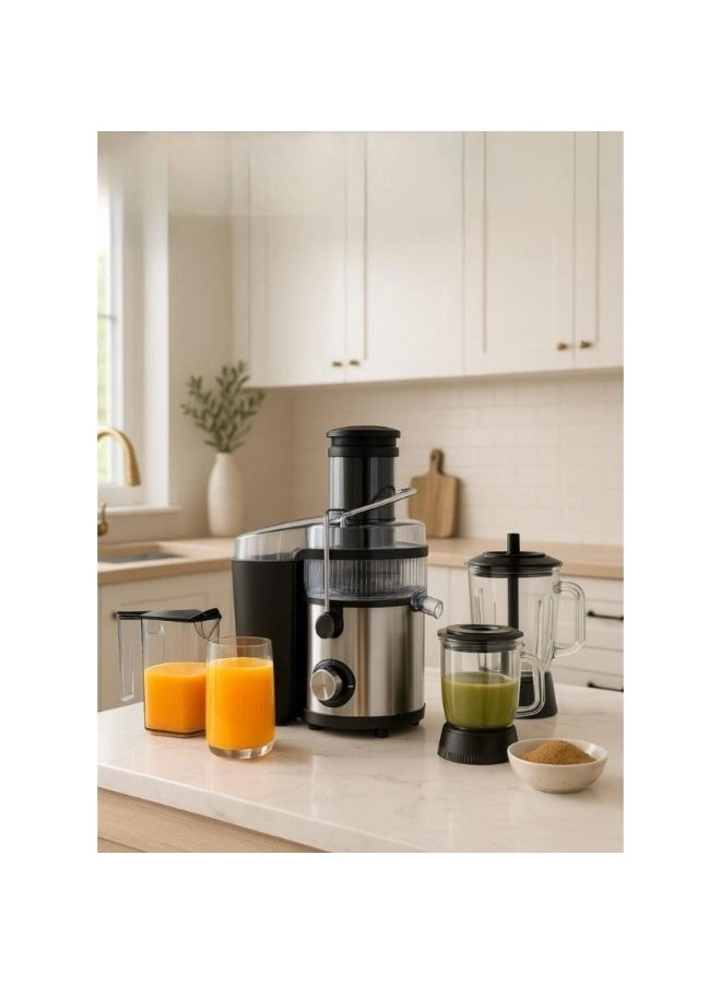 4-in-1 Juicer and Blender System - 4000W