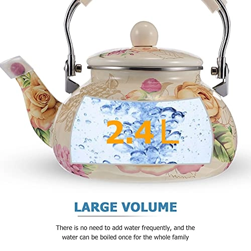 Whistling Tea Kettle - stainless steel 2. 4L