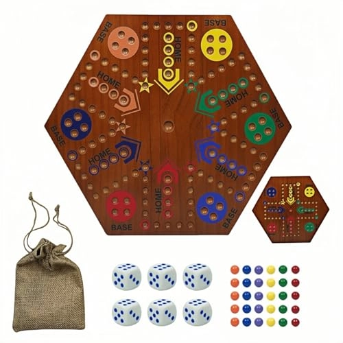 Wahoo - Solid Pine Double Sided - Board Game