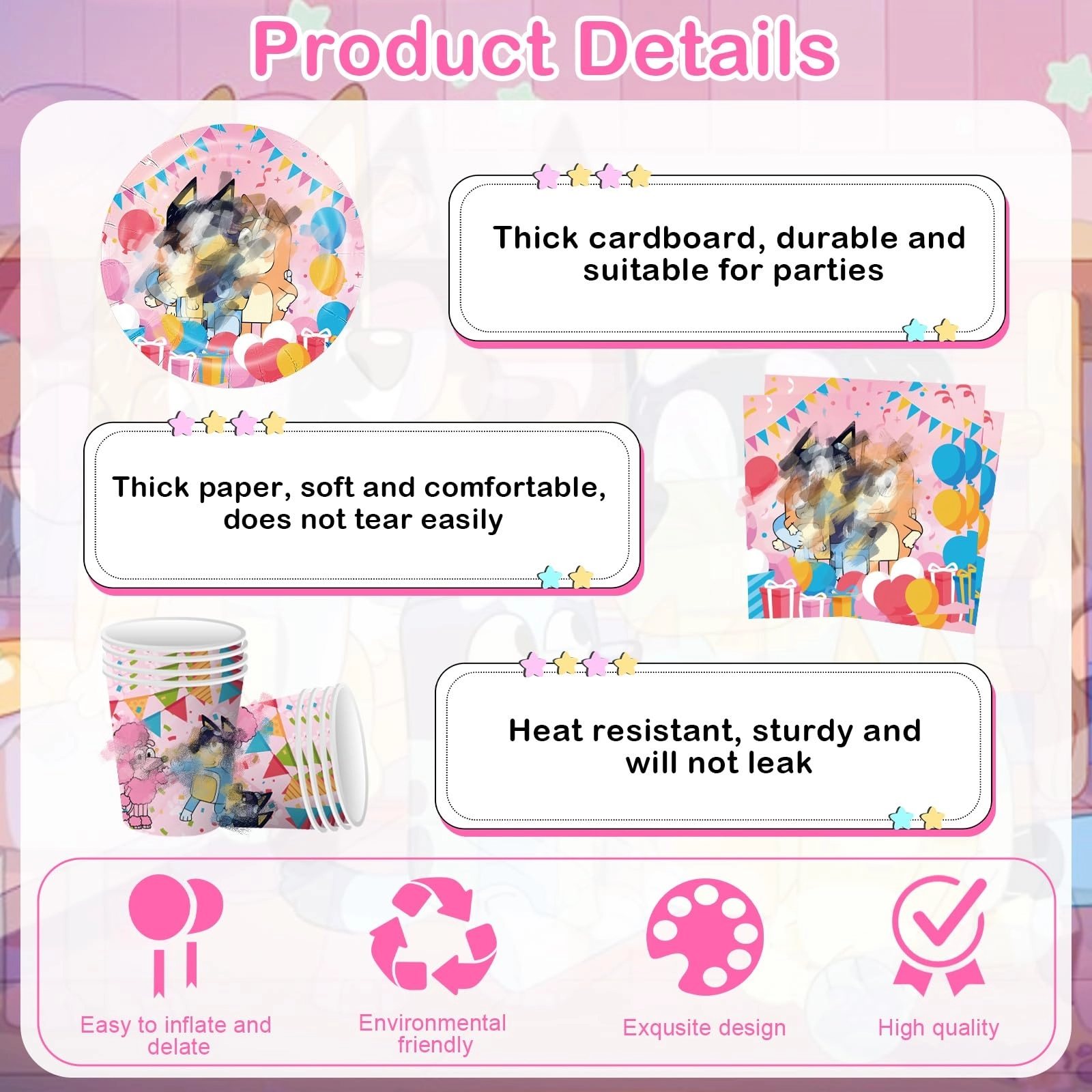Party Tableware - 103.0 count Birthday