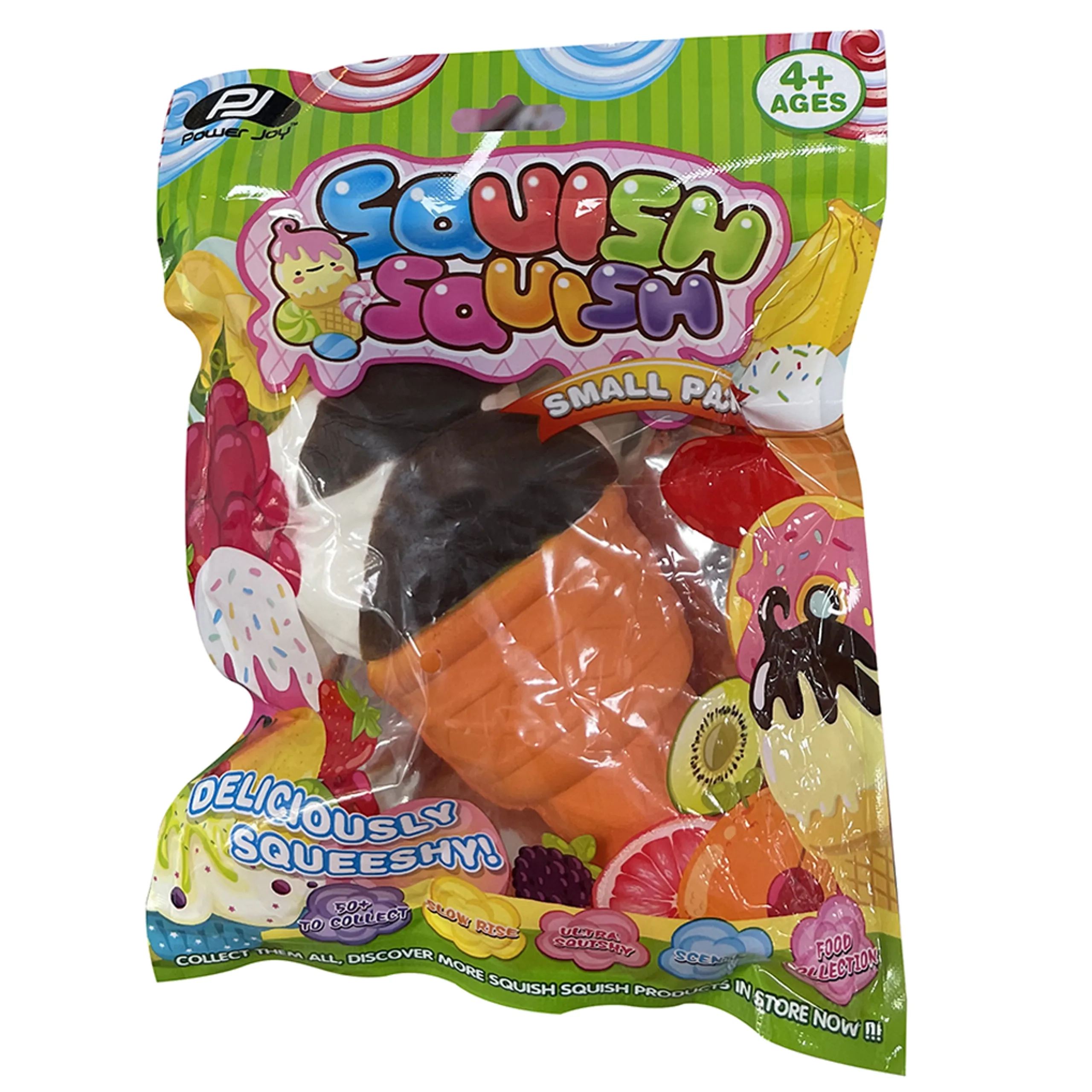 Power Joy Squish Squish Food - 3 +