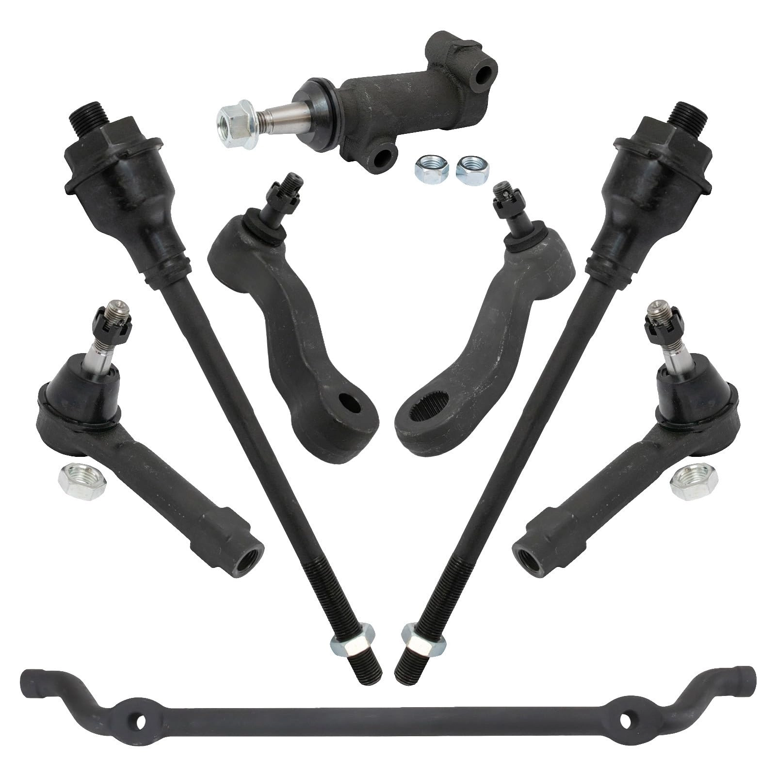 TRQ PSA34609 - 8 Piece Steering Kit
