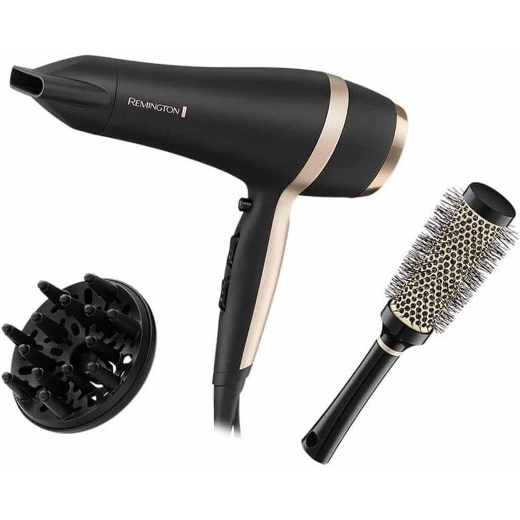 Remington Salon Smooth Hair Dryer - 2100W Black/Gold