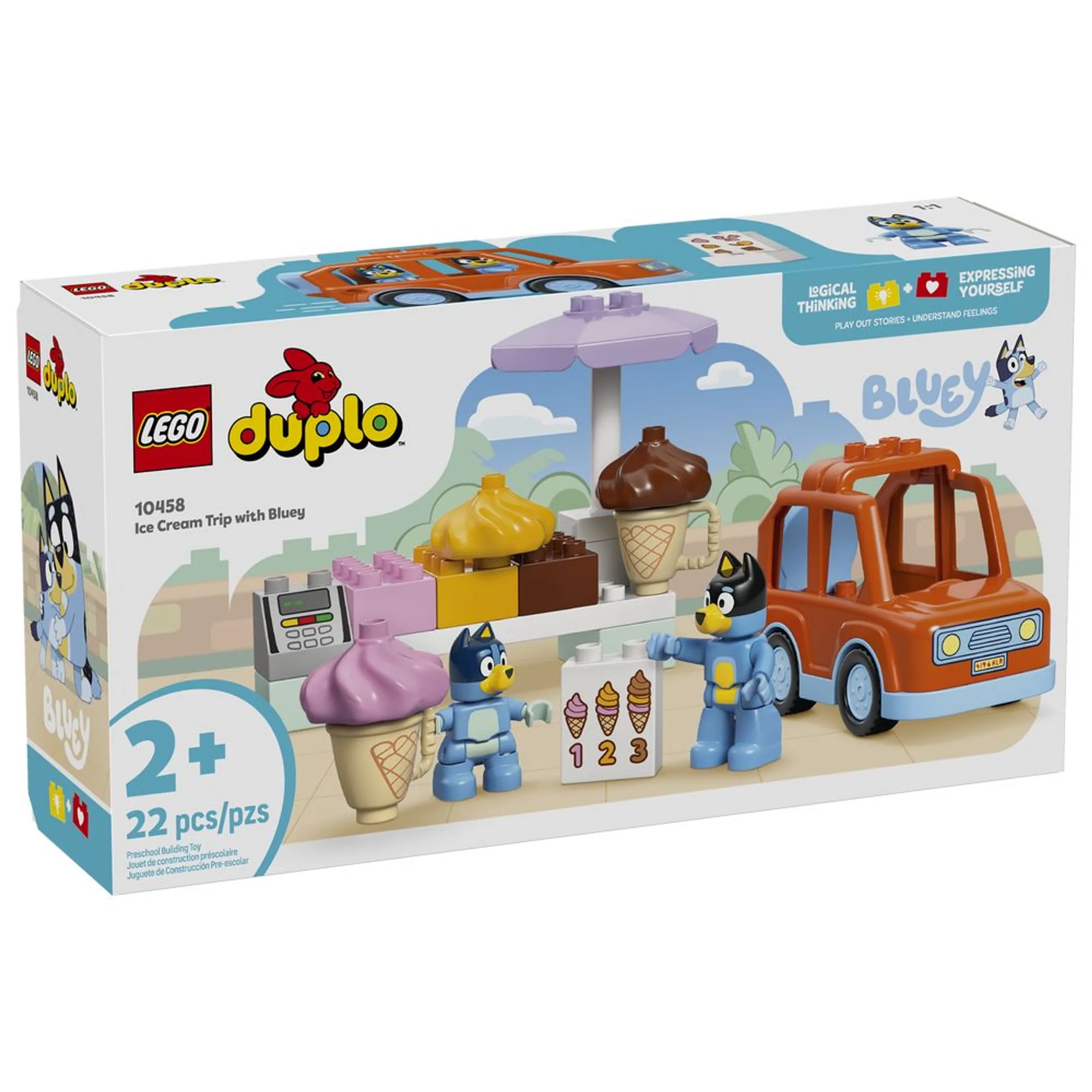 LEGO Duplo Ice Cream Trip with Bluey